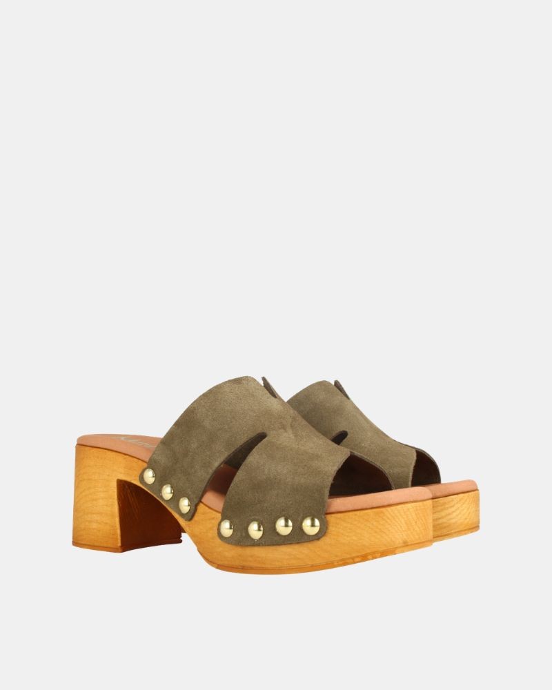 Sandalias Abiertas Mujer MARILA Verde CHICAGO