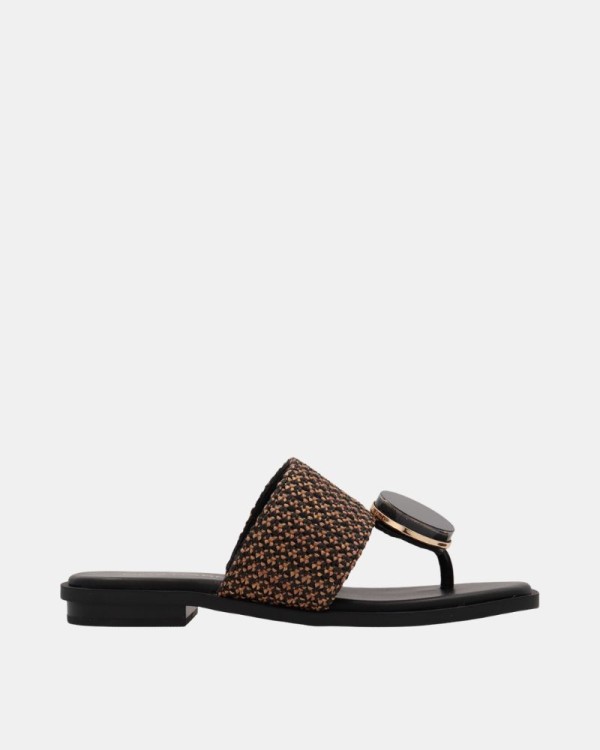 Sandalias De dedo Abiertas Mujer NOA HARMON Negro 10285
