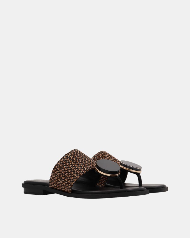 Sandalias De dedo Abiertas Mujer NOA HARMON Negro 10285