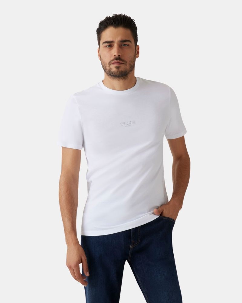 Camisetas Manga corta Hombre  Blanco M2YI72 I3Z14