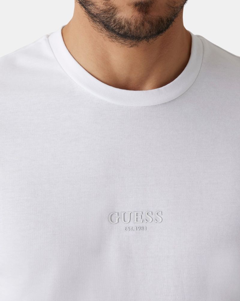 Camisetas Manga corta Hombre  Blanco M2YI72 I3Z14