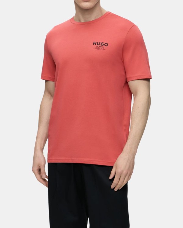 Camisetas Manga corta Hombre HUGO Rojo 50572740 NESPTEE