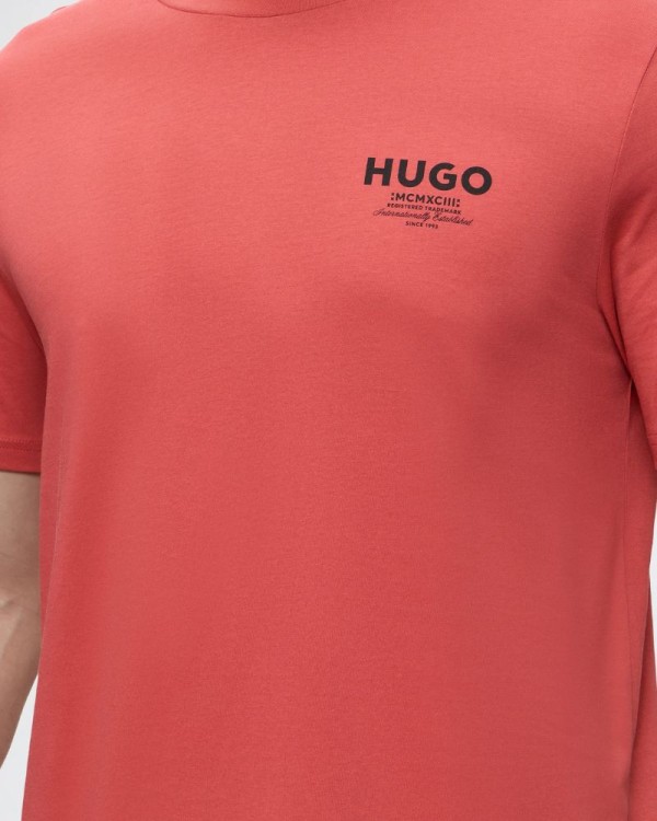 Camisetas Manga corta Hombre HUGO Rojo 50572740 NESPTEE