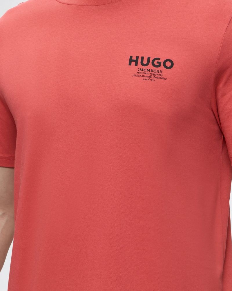 Camisetas Manga corta Hombre HUGO Rojo 50572740 NESPTEE