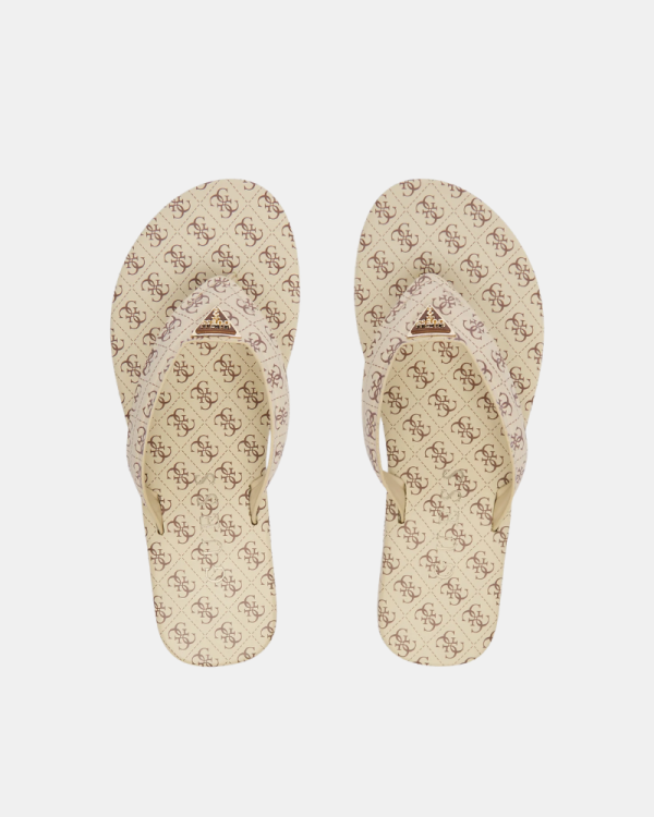 Sandalias De dedo Mujer GUESS Marrón FLJCNY FAL24