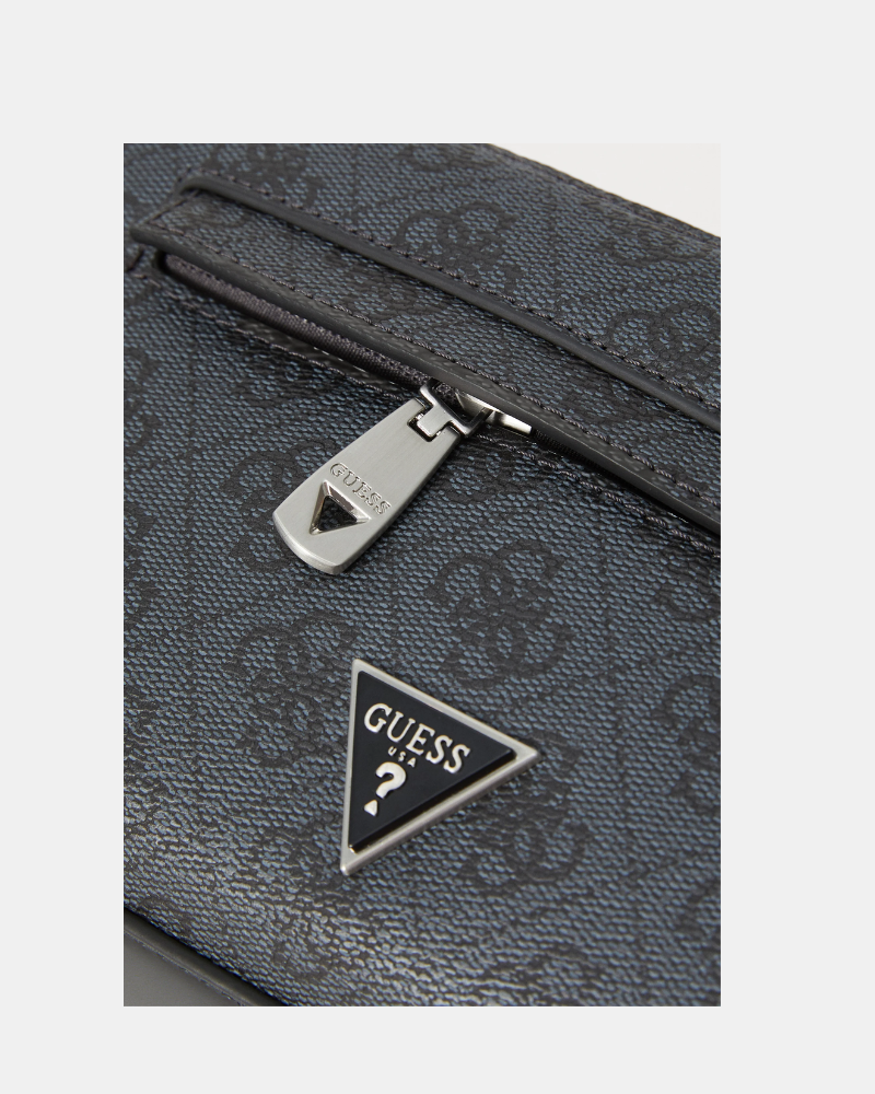 Bolsos Riñoneras Hombre GUESS Negro MILANO SMALL PMMILO P5461