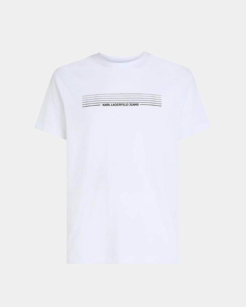 Camisetas Manga corta Hombre Karl Lagerfeld Blanco B3M17001