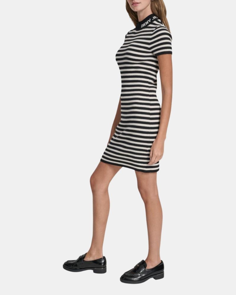 Vestidos  Manga corta Mujer DKNY Azul DJ6R0998