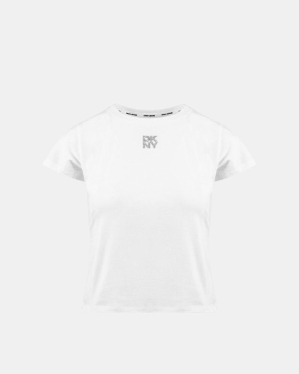 Camisetas Manga corta Mujer DKNY Blanco DJ6T1740