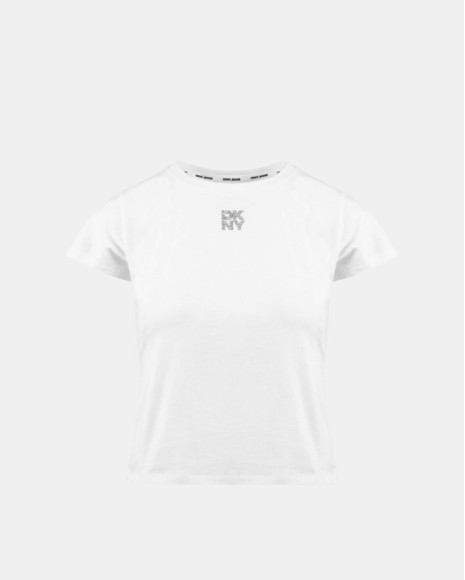 Camisetas Manga corta Mujer DKNY Blanco DJ6T1740