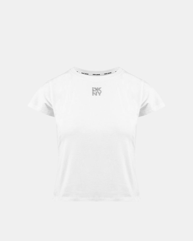 Camisetas Manga corta Mujer DKNY Blanco DJ6T1740