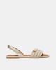 Sandalias Abiertas Mujer  Oro MS38701 071 JUNCAL FLECOS