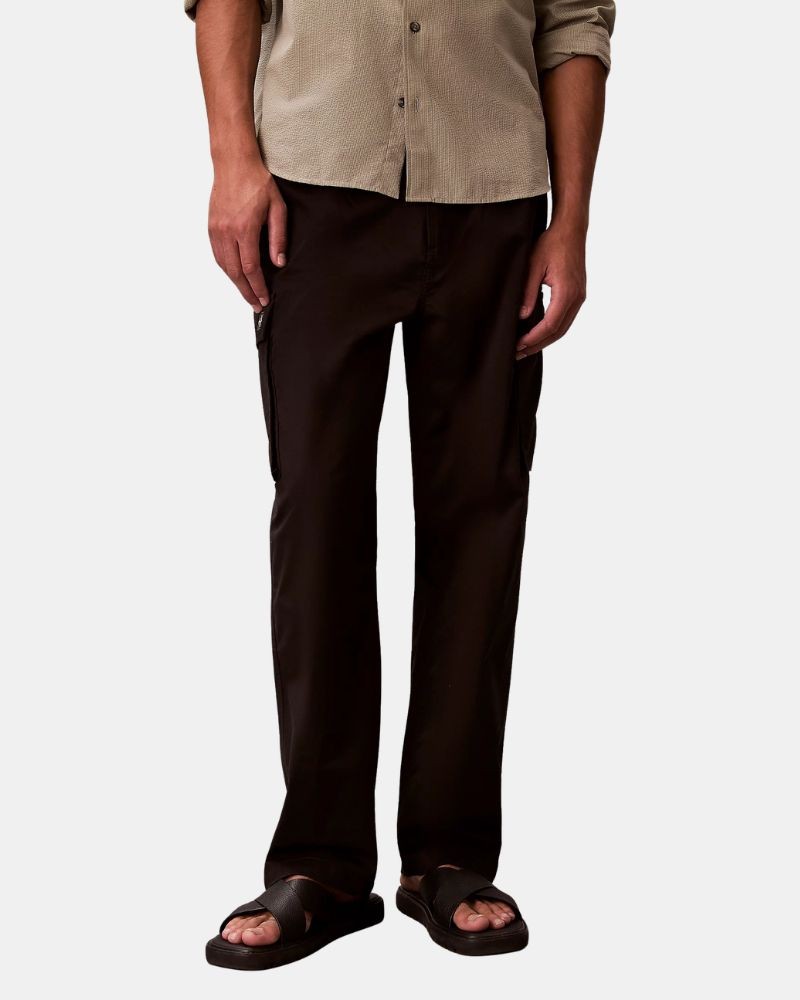 Pantalones Largos Hombre CALVIN KLEIN Negro LV040EM616UB1
