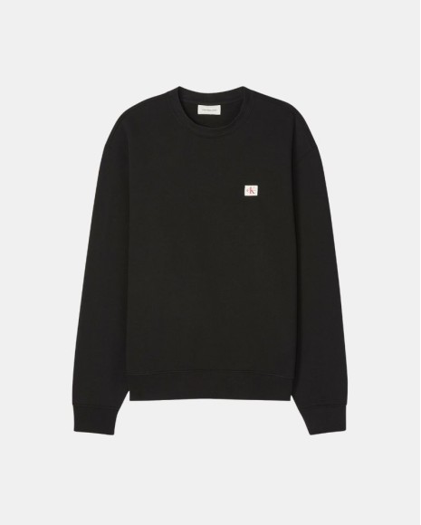 Sudaderas Sin capucha Hombre CALVIN KLEIN Negro LV04RC273GUB1