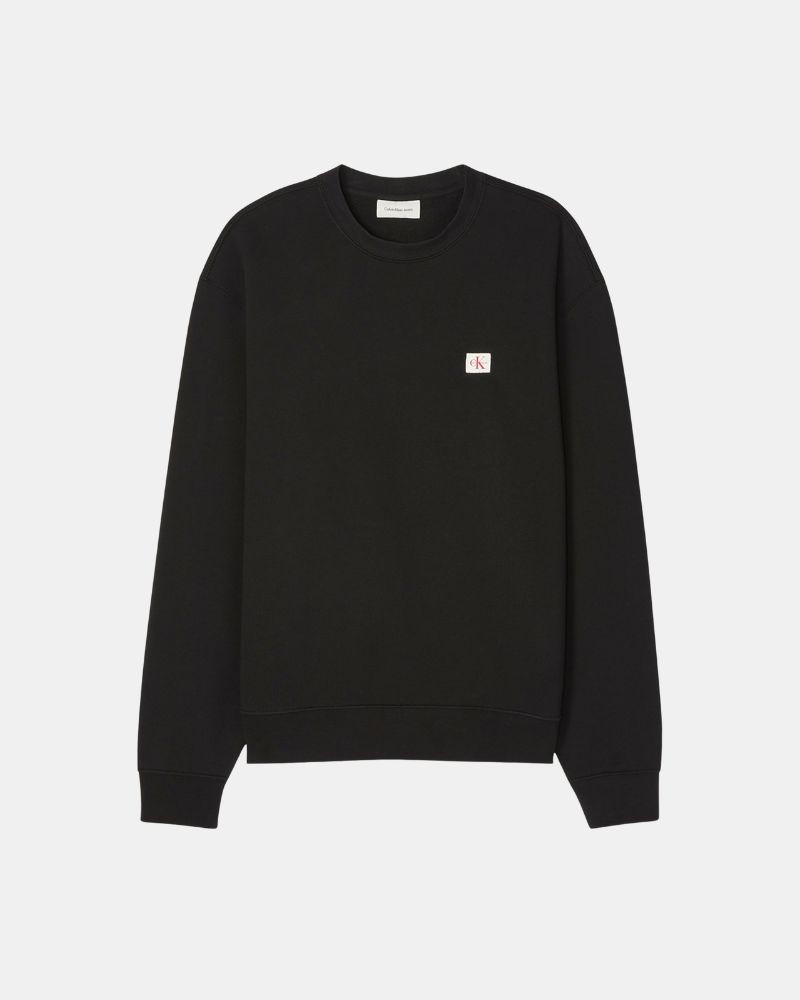 Sudaderas Sin capucha Hombre CALVIN KLEIN Negro LV04RC273GUB1