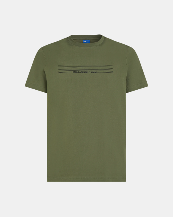 Camisetas Manga corta Hombre Karl Lagerfeld Verde B3M17001
