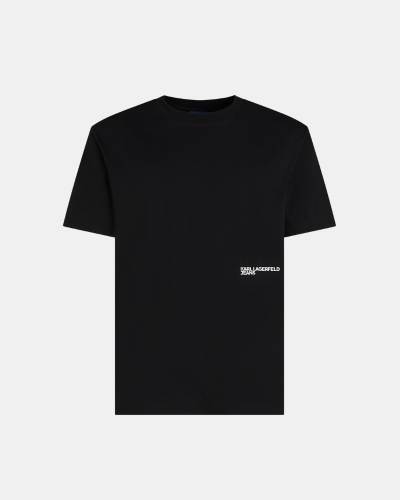Camisetas Manga corta Hombre Karl Lagerfeld Negro B3M17005
