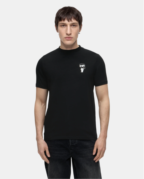 Camisetas Manga corta Hombre Karl Lagerfeld Negro 755048 563235