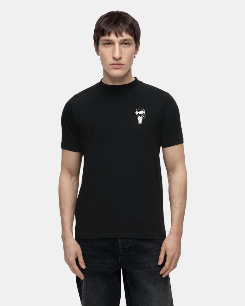 Camisetas Manga corta Hombre Karl Lagerfeld Negro 755048 563235