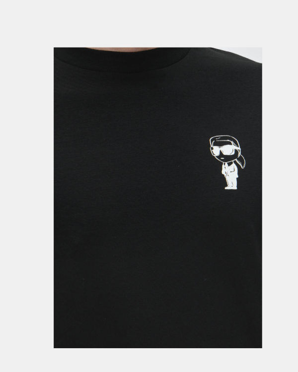 Camisetas Manga corta Hombre Karl Lagerfeld Negro 755048 563235
