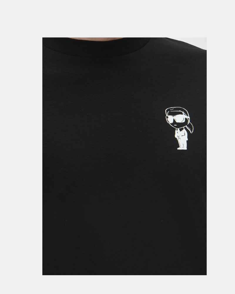 Camisetas Manga corta Hombre Karl Lagerfeld Negro 755048 563235