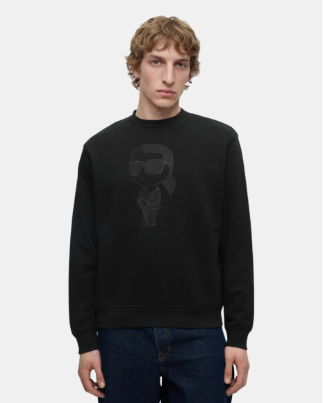 Jersey Manga larga Hombre Karl Lagerfeld Negro 705011 563900