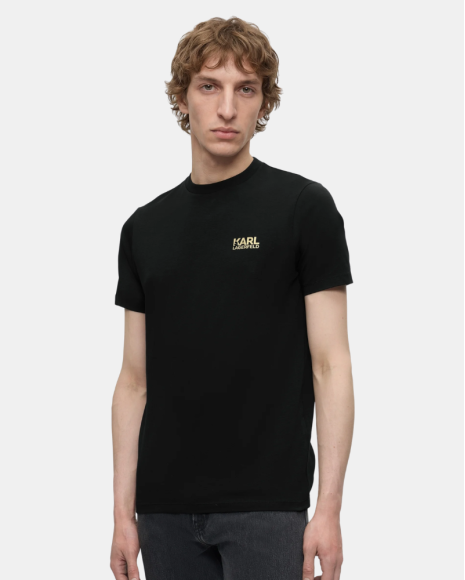 Camisetas Manga corta Hombre Karl Lagerfeld Negro 755781 563235