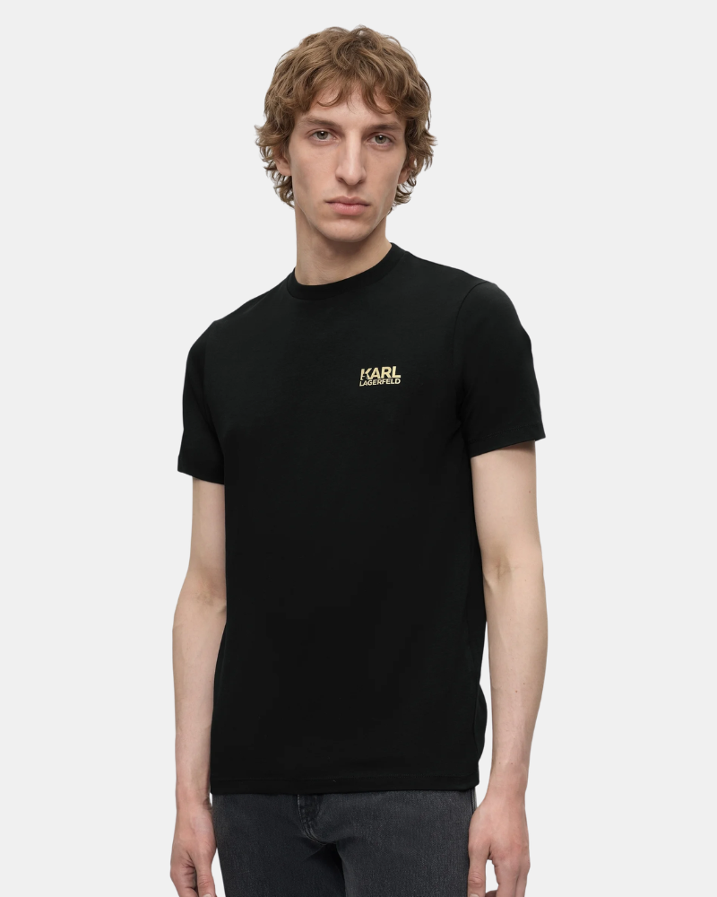 Camisetas Manga corta Hombre Karl Lagerfeld Negro 755781 563235