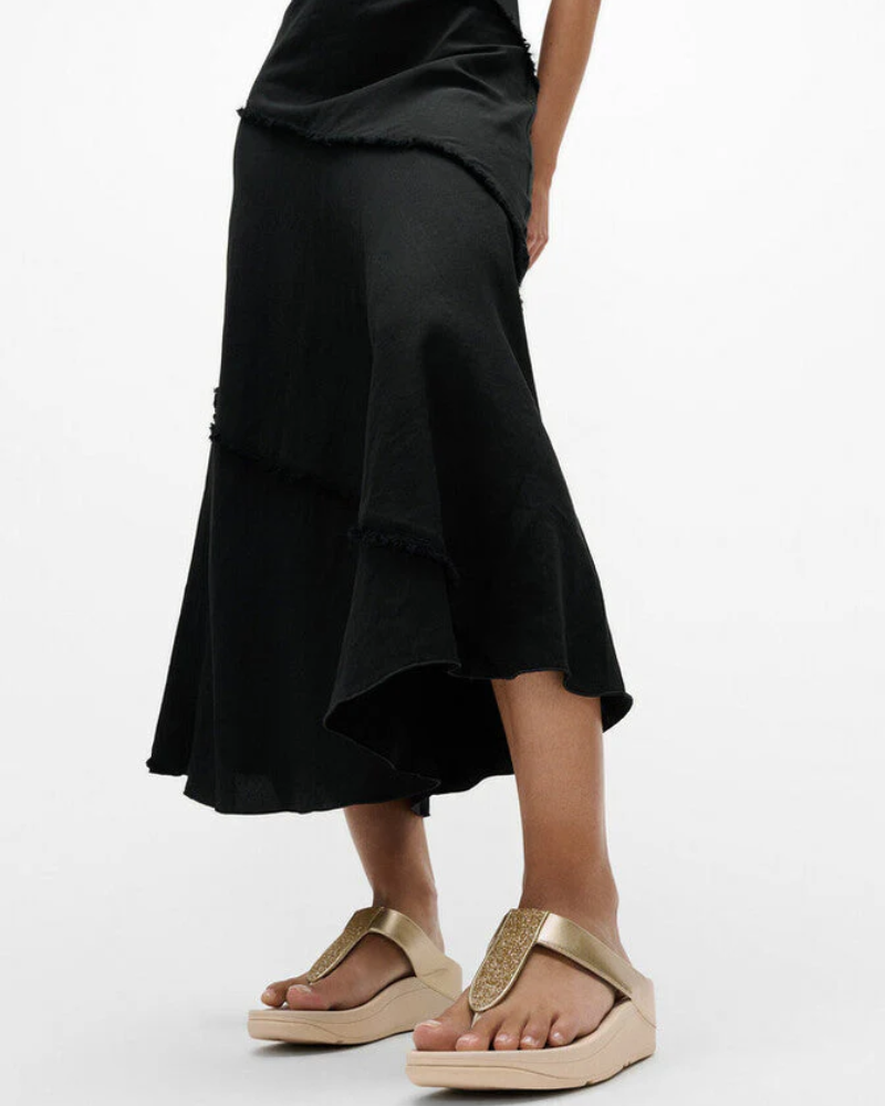 Sandalias De dedo Chancletas Mujer FITFLOP Oro IK5 675 FINO