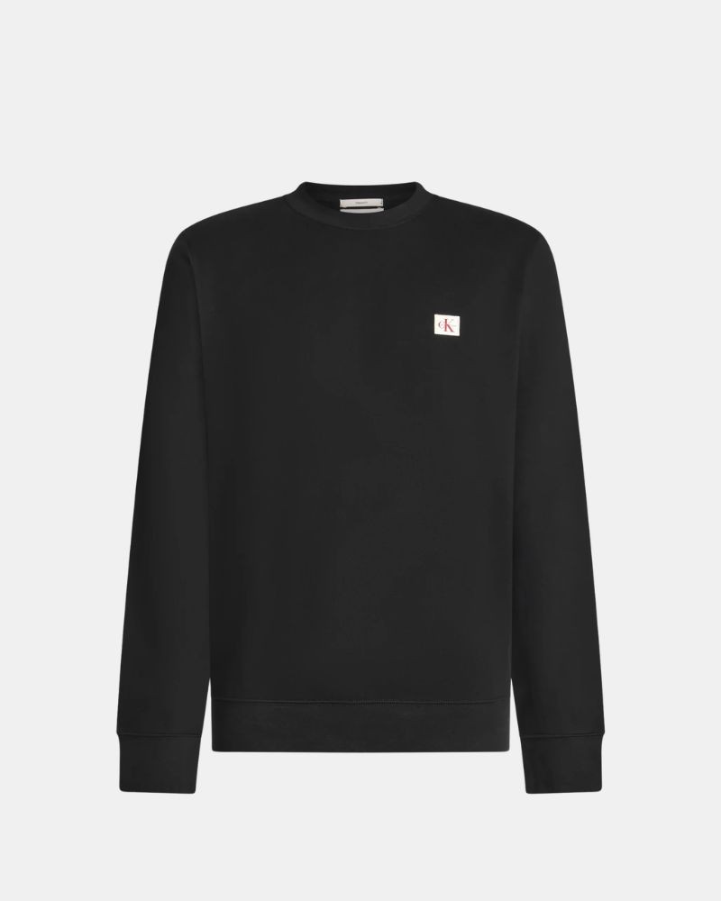 Sudaderas Sin capucha Hombre CALVIN KLEIN Negro LV04RG268GUB1