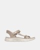 Sandalias Abiertas Mujer SKECHERS Taupe 141481 SLIP INS GO WALK FLEX ILLUMINATE