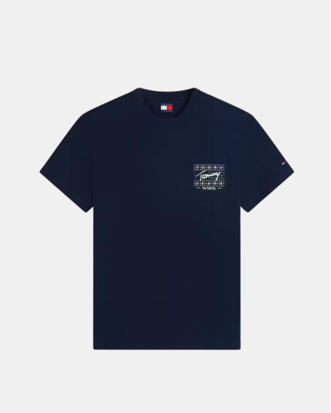Camisetas Manga corta Hombre TOMMY HILFIGER Azul DM0DM23177C1G