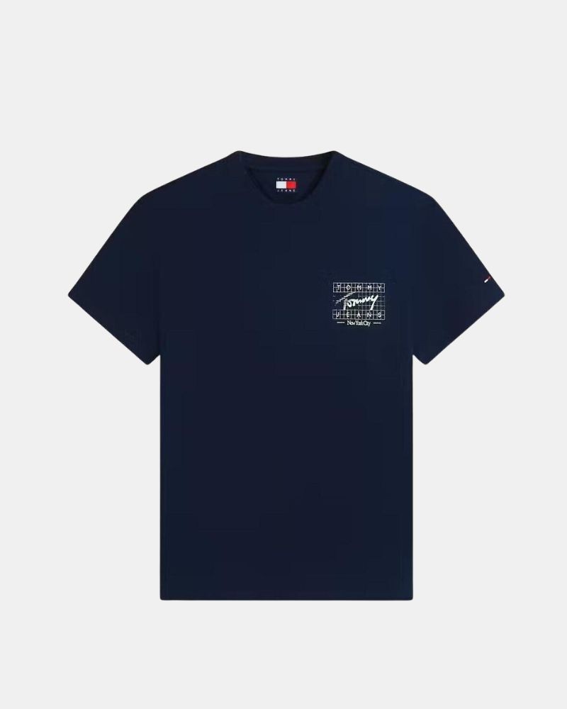 Camisetas Manga corta Hombre TOMMY HILFIGER Azul DM0DM23177C1G