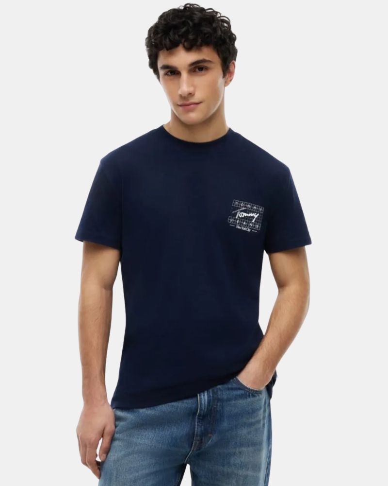 Camisetas Manga corta Hombre TOMMY HILFIGER Azul DM0DM23177C1G