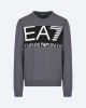 EA7 6LPM51 PJFGZ  Sudaderas Manga larga Sin capucha Hombre Gris
