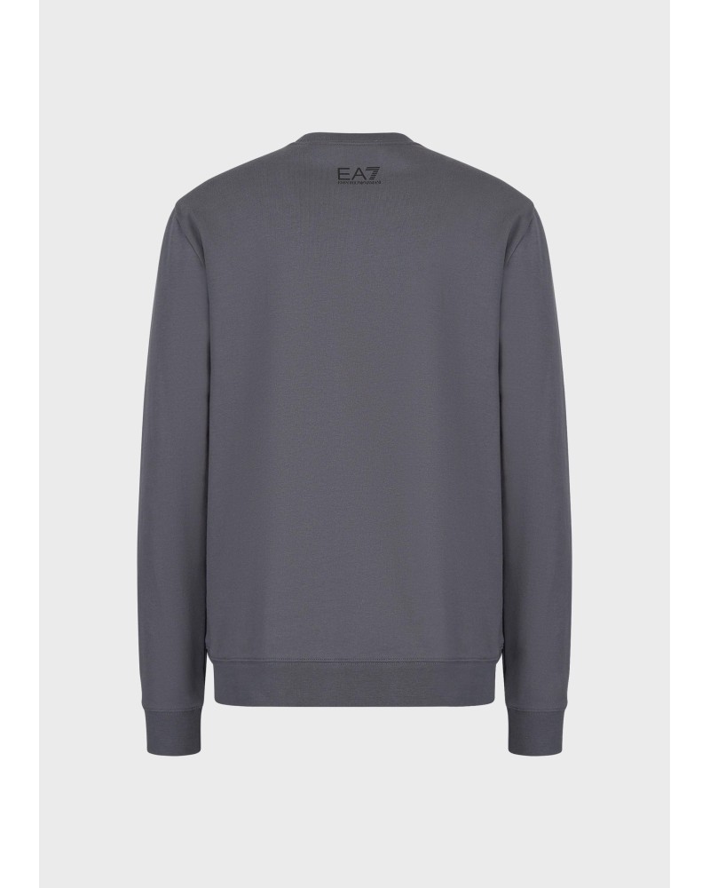 EA7 6LPM51 PJFGZ  Sweatshirt Manga comprida Sem capuz Homem Cinzento