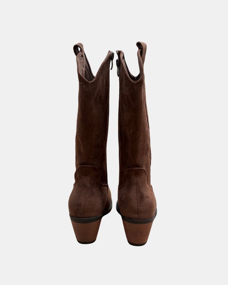 Botas Altas Cowboy Mujer RKS Marrón 353102