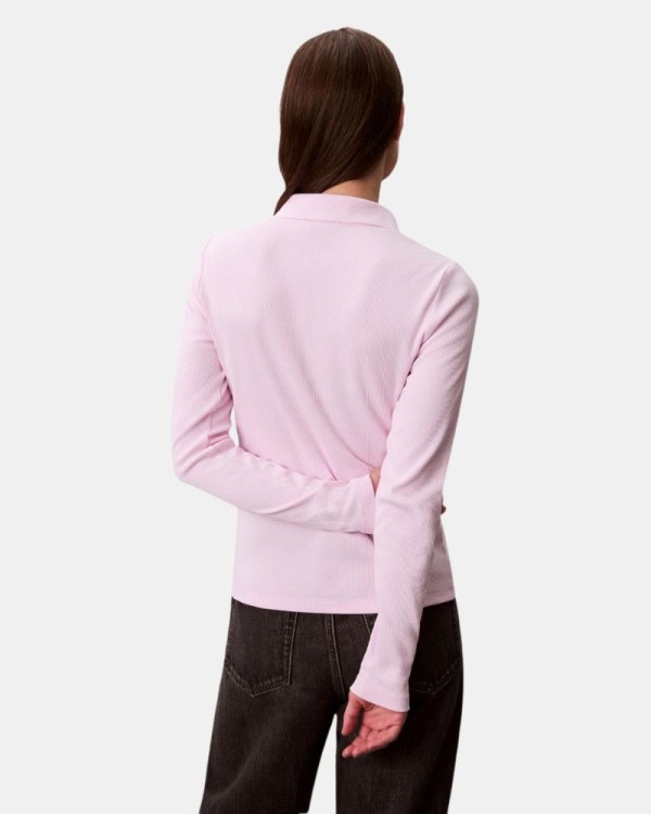 Camisetas Manga larga Mujer CALVIN KLEIN Rosa LV047E203GTN9