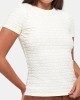 Camisetas Manga corta Mujer DKNY Beige DJ5T1571