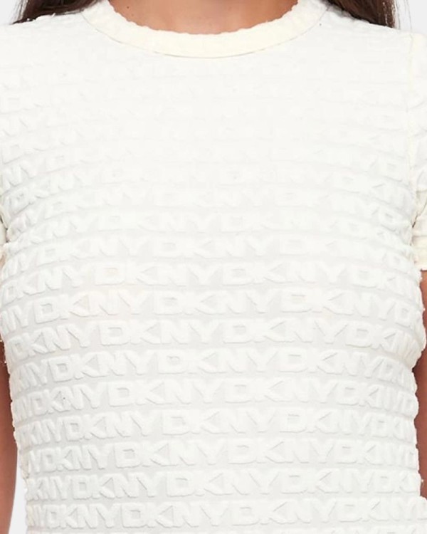 Camisetas Manga corta Mujer DKNY Beige DJ5T1571