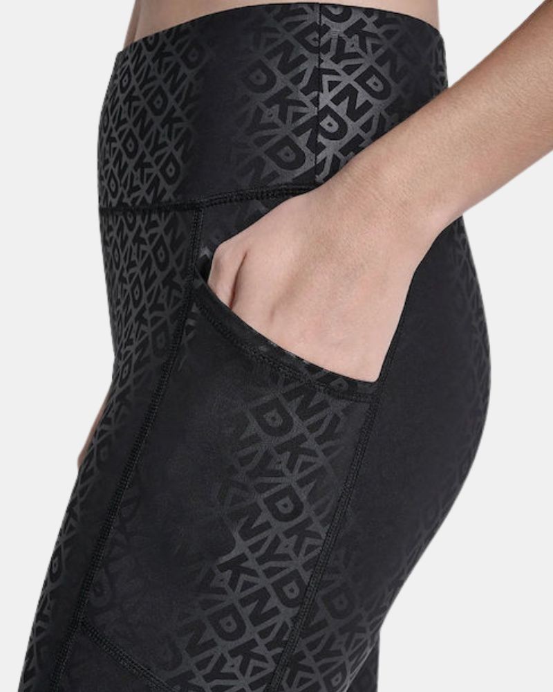 Pantalones Leggins Mujer DKNY Negro DP6P3491