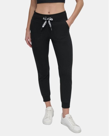 Pantalones Largos Chándal Mujer DKNY Negro DP5P3496