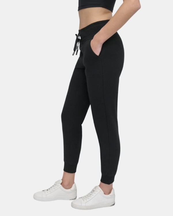 Pantalones Largos Chándal Mujer DKNY Negro DP5P3496