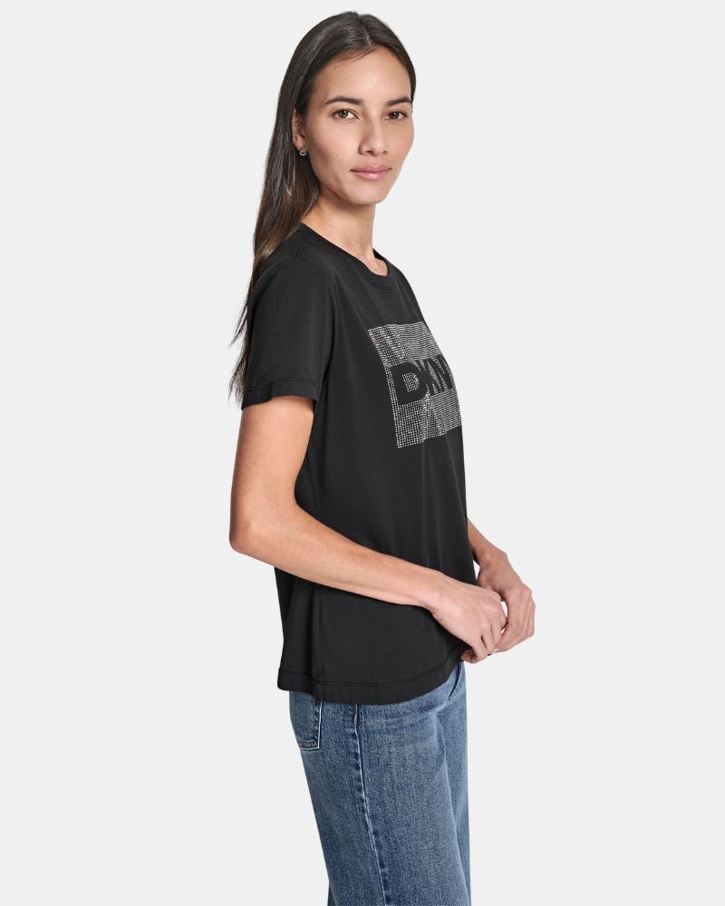 Camisetas Manga corta Mujer DKNY Negro DJ6T1701