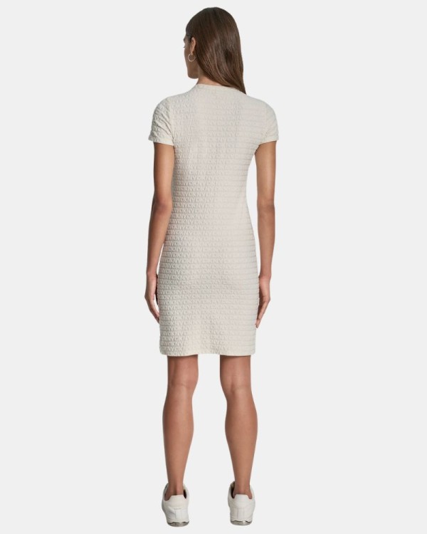 Vestidos  Manga corta Mujer DKNY Beige DJ6D9168