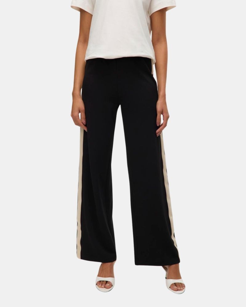 Pantalones Largos Mujer VERO MODA Negro 10335939 BERLIN