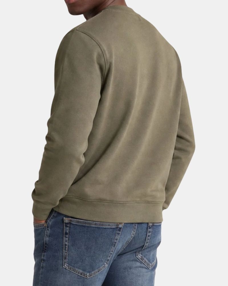 Sweatshirts sem capuz para homem CALVIN KLEIN Verde LV04RG268GLDY