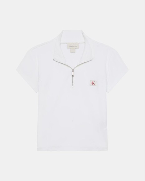 Camisetas Manga corta Mujer CALVIN KLEIN Blanco LV047G240GYAF