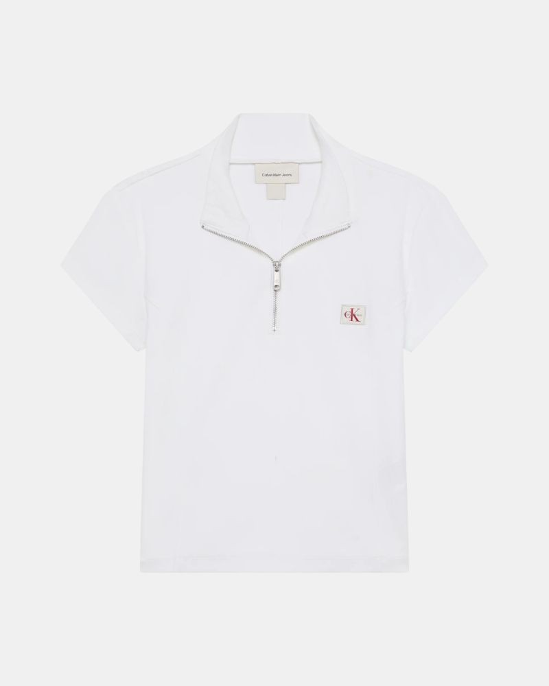Camisetas Manga corta Mujer CALVIN KLEIN Blanco LV047G240GYAF