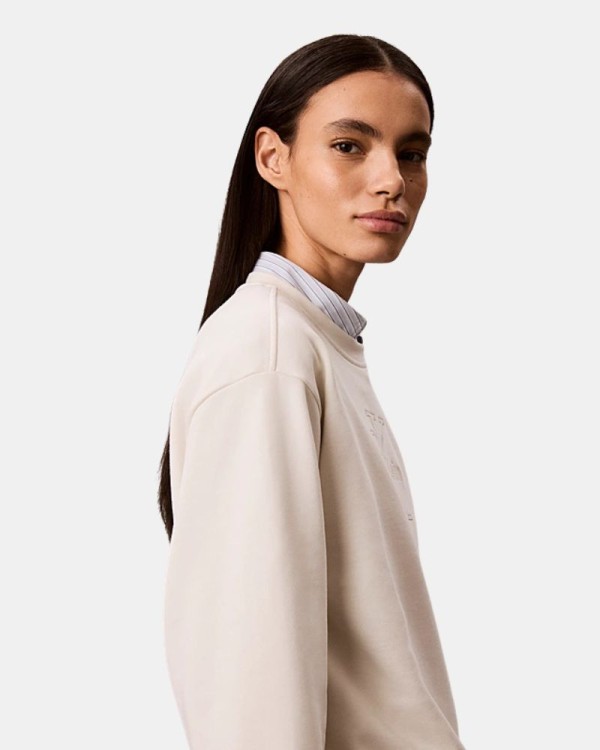 Sudaderas Sin capucha Mujer CALVIN KLEIN Beige LV047G820GYAS